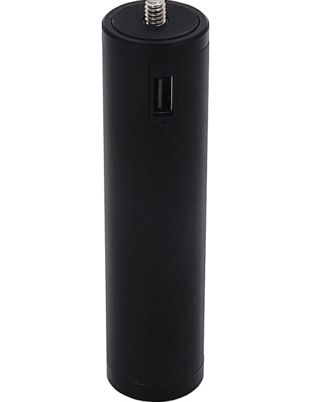 Power Bank Handgrip 6000mAh USB for stands and selfiestick with 1/4 connection